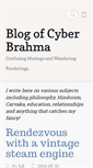 Mobile Screenshot of cyberbrahma.com